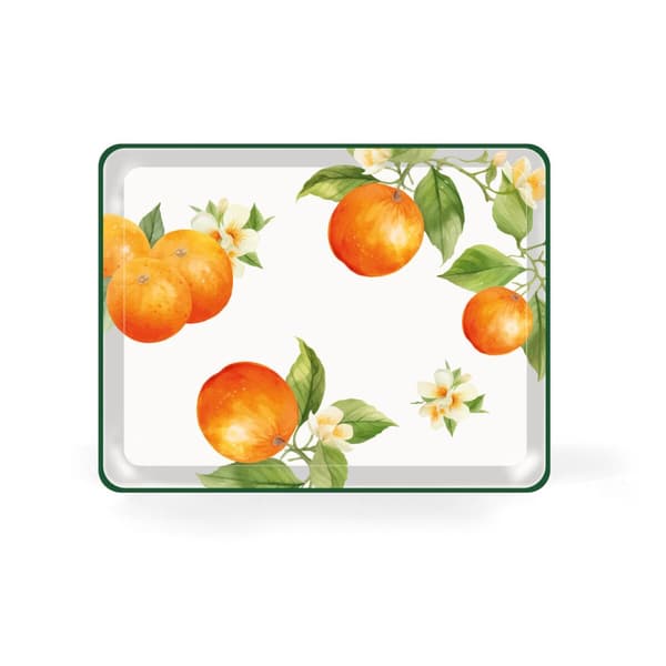 Bakke La Mediterránea 27 x 21 cm Frugter 18 enheder