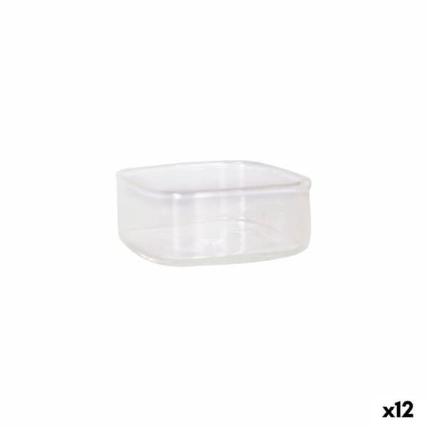 Snackskål 70 ml 6 x 6 x 2,5 cm (12 enheder)