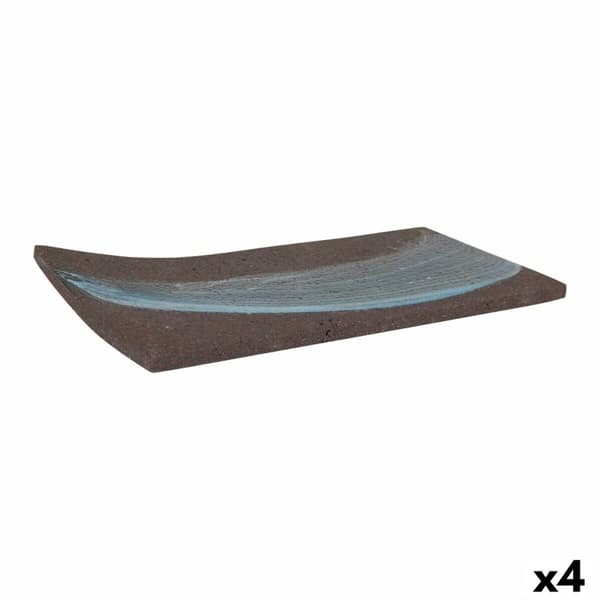 Snack bakke Pompeya Rektangulær 30 x 35 cm (4 enheder)