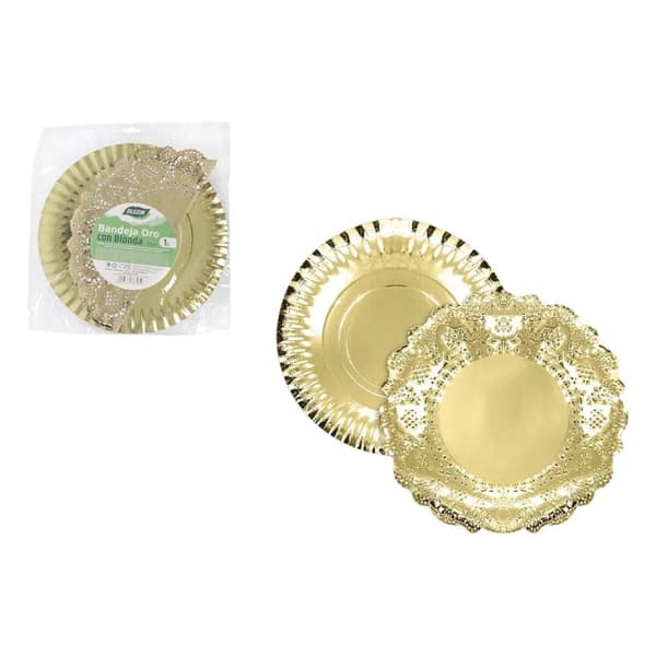 Snack bakke Algon Cirkulær 30 cm (30 enheder)