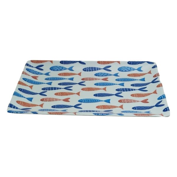 Snacksbricka La Mediterránea Fiskar 30 x 20 x 2,5 cm (12 antal)
