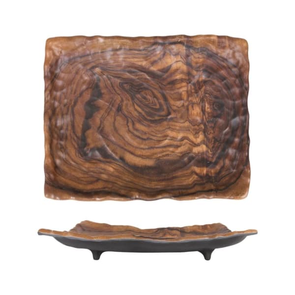 Snack bakke Rektangulær 31 x 25 x 5 cm (4 enheder)