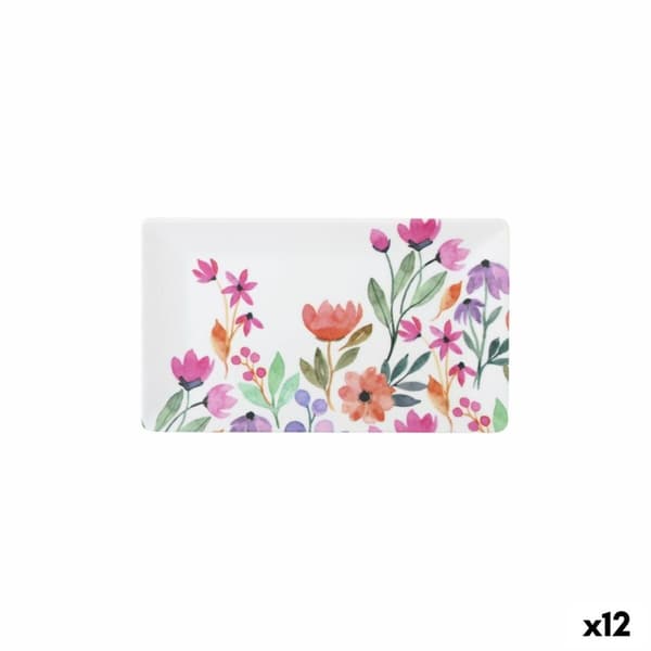 Snacksbrett La Mediterránea Kukat 25 x 15 x 2 cm (12 enheter)
