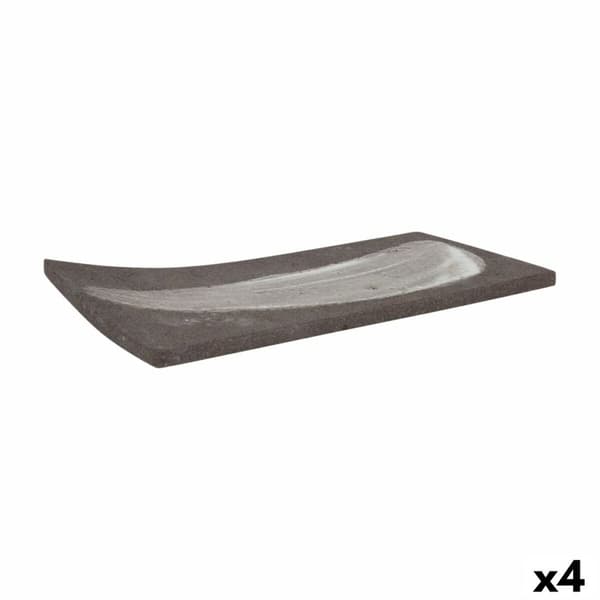 Snacksbrett Krakatoa Rektangulær 30 x 35 cm (4 enheter)