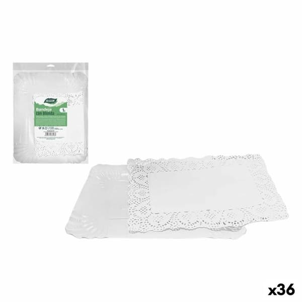 Snacksbrett Algon Rektangulær 32 x 39 x 1 cm 32 x 39 cm (36 Enheter)