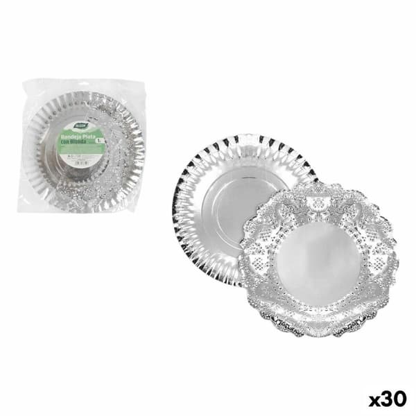 Snacksbrett Algon Sirkulær 35 cm (30 enheter)