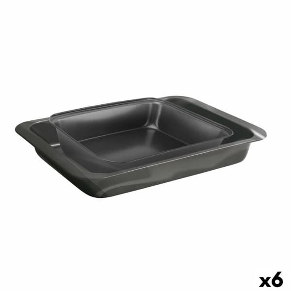 Stekebrett Quttin Rektangulær 34 x 24 cm 42 x 29 cm (2 Deler) (6 enheter)