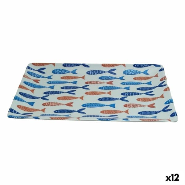 Välipalatarjotin La Mediterránea Kalat 30 x 20 x 2,5 cm (12 osaa)