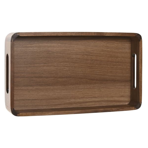 Snacksbricka Home ESPRIT Naturell 32 x 18 x 5 cm