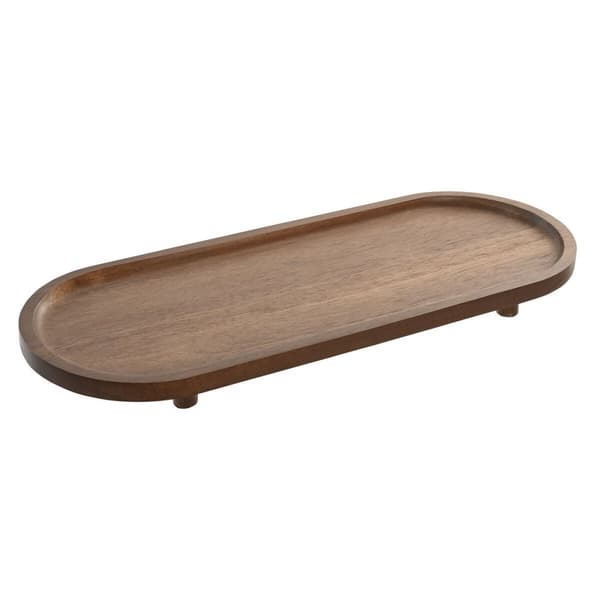 Snacksbrett Home ESPRIT Naturell 48 x 18 x 4,1 cm