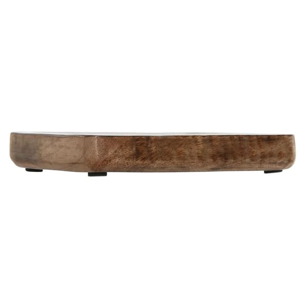 Uppsättning med Brickor Home ESPRIT Multicolour Medelhavs 40 x 19 x 2,5 cm (2 antal)