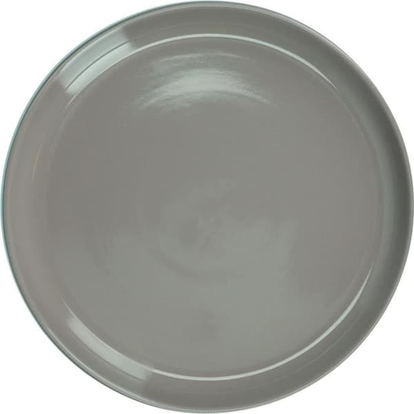 Mikasa middagstallrik 24,5 cm grå keramik