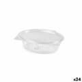Miniatyrbillede 1 af 4: Bakker til genanvendelige fødevarer Algon OPS 375 ml 16 x 12,7 x 4,7 cm (4 Dele) (24 enheder)