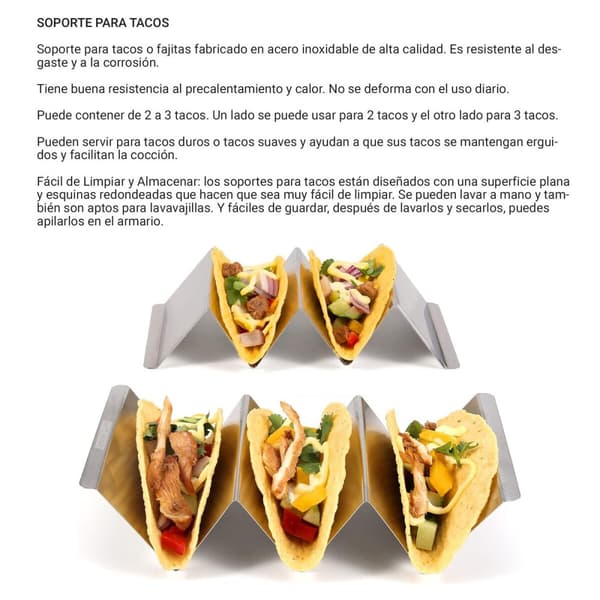 Taco-teline My Bar 22 x 10 x 5 cm 0,6 mm (24 osaa)