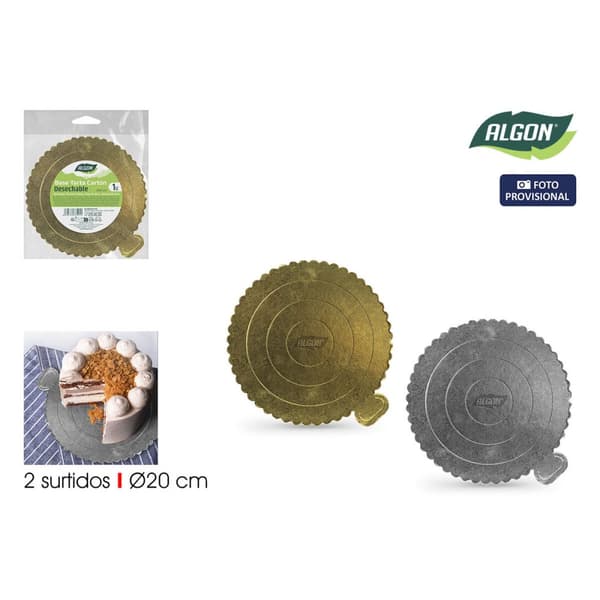 Kakfat Algon Gyllene 20 x 20 cm (36 antal)