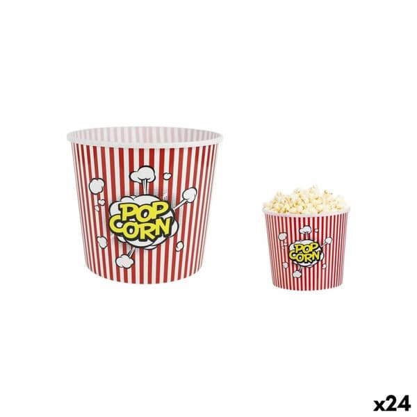 Serveringsskål till popcorn Algon 3,5 L 20 x 17 cm (24 antal)