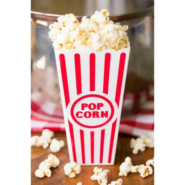 Beholder til popcorn Algon 9,5 x 19,3 cm (24 enheder)
