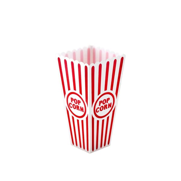 Beholder til popcorn Algon 9,5 x 19,3 cm (24 enheder)