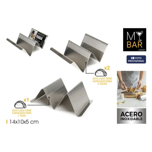 Taco holder My Bar 14 x 10 x 5 cm (24 enheter)