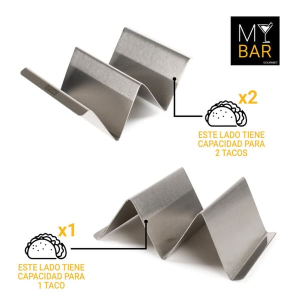 Taco holder My Bar 14 x 10 x 5 cm (24 enheter)