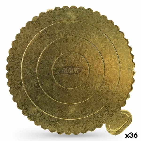 Kakkujalusta Algon Kullattu 40 x 40 cm (36 Osaa)