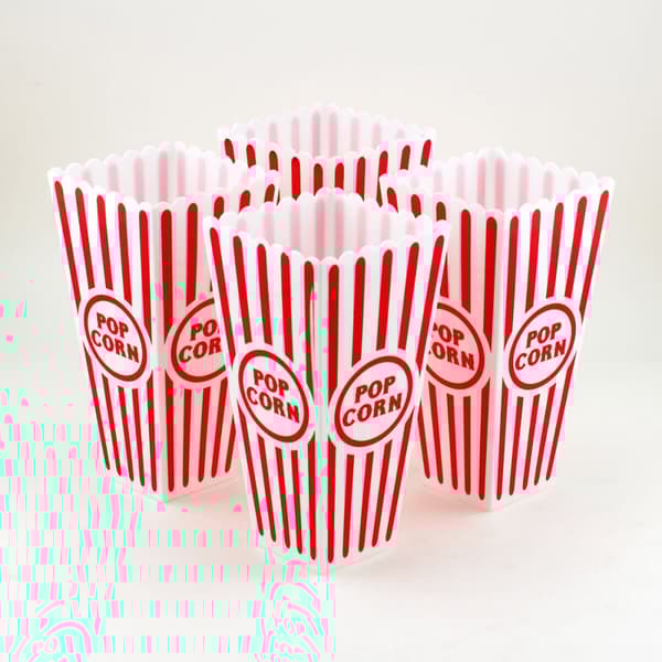 Beholder til popcorn Algon 9,5 x 19,3 cm (24 enheder)