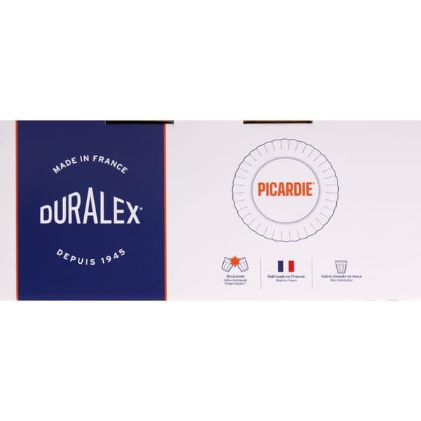 Matservis Duralex Picardie Transparent 12 Delar (2 antal)