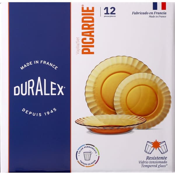 Matservis Duralex Picardie 12 Delar (2 antal)