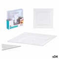 Miniatyrbild 1 av 4: Tallriksset Leknes CK80668-1-T Transparent polystyren Plast 27,3 x 2,3 x 27,3 cm (24 antal)