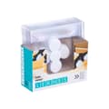 Miniatyrbillede 4 af 4: plade Leknes CK80668-2-T Gennemsigtig polystyren Plastik 20,3 x 1,5 x 20,3 cm (24 enheder)