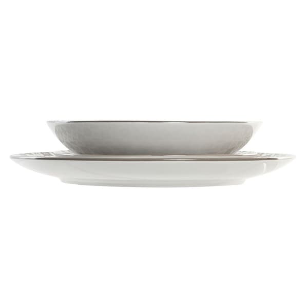 Matservis Home ESPRIT Beige Porslin Modern 18 Delar