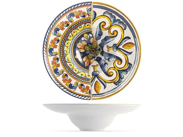 Tallrik H-h - 2483824 - set 6 piatti pasta positano cm 24