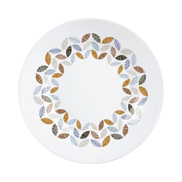 Djupa tallrikar - Luminarc - Florescence - Opal - Vit - Set om 6