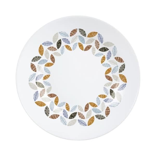 Djupa tallrikar - Luminarc - Florescence - Opal - Vit - Set om 6