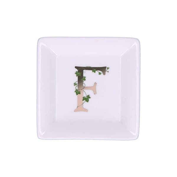 La Porcellana Bianca fyrkantig tallrik 10 cm motiv fP00461010F