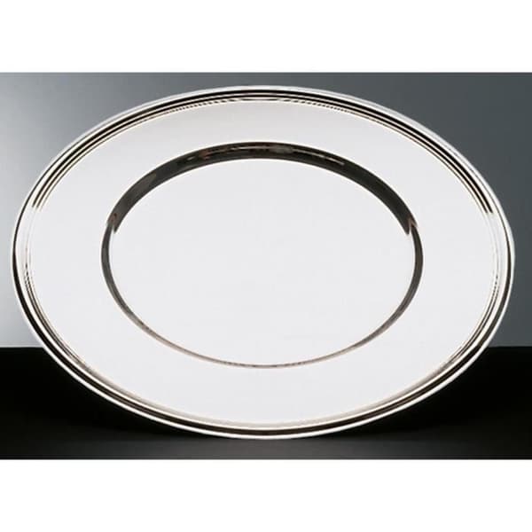 APS PRESENTATIONSPLATTA Ø 33 CM 18-8 ROSTFRITT STÅL