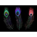 Miniatyrbild 2 av 2: Bricka DKD Home Decor 8424001892549 48 x 38 x 7 cm Svart Multicolour PVC