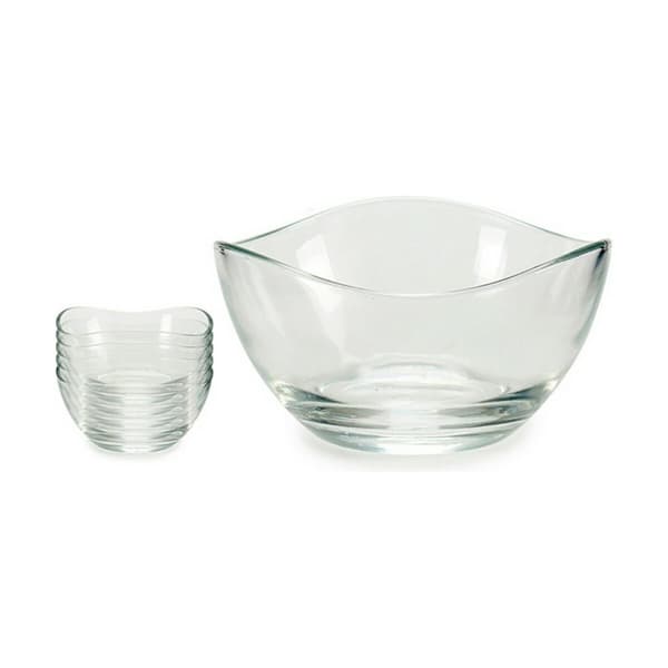 Snacksskål Vivalto TP-1019-12/BHZ Transparent Glas 460 ml 12 x 6 x 12 cm (6 antal)