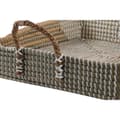 Miniatyrbild 2 av 3: Uppsättning med Brickor DKD Home Decor Gul Naturell 48 x 38 x 15 cm 52 x 38 x 15 cm (2 antal)