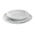 Miniatyrbild 3 av 4: Servissats DKD Home Decor Vit Rosa Porslin Scandi 18 Delar 27 x 27 x 3 cm