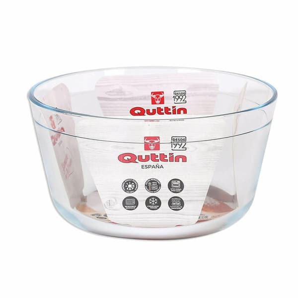 Ugnsplåt Quttin 104639 Glas 2,9 L (4 antal) (21,5 cm)