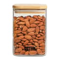 Miniatyrbild 3 av 3: Behållare för matkonservering Quttin Bambu Borosilikatglas 480 ml (12 antal)