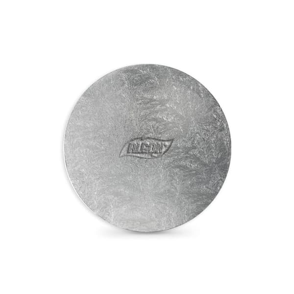 Kakfat Algon Silvrig 20 x 20 x 1 cm Rund (24 antal)