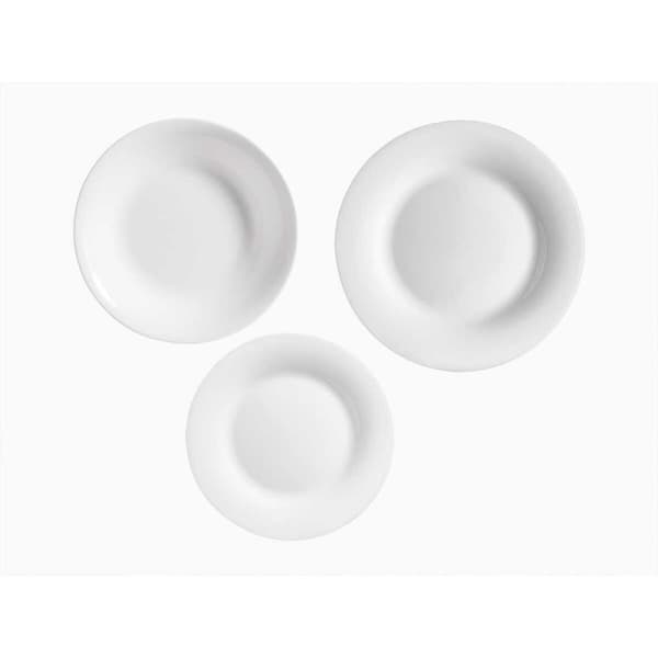 Servissats Vivalto F-LP100-80-85 Vit Opalinglas (2 antal)