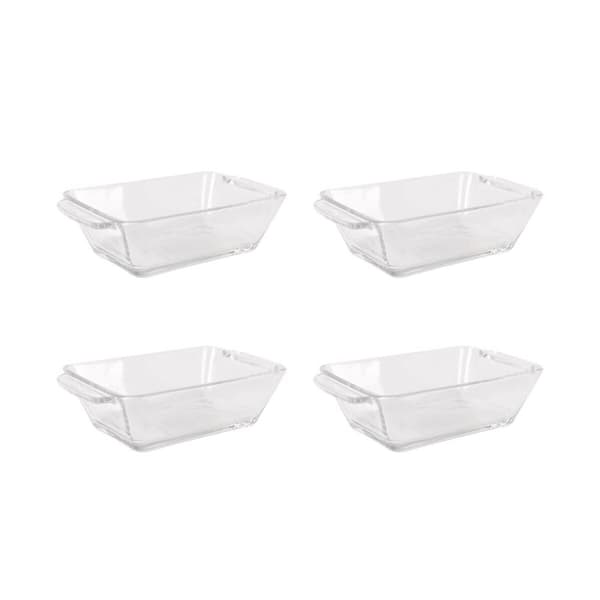 Tilltuggsset Arcoglass Anubis Glas Rektangulär 4 Delar (18 antal)