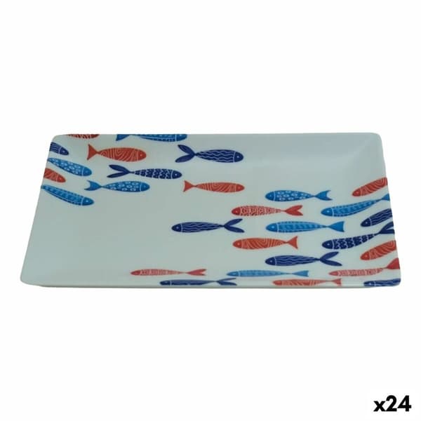 Bricka La Mediterránea 20 x 13 x 2 cm (24 antal)
