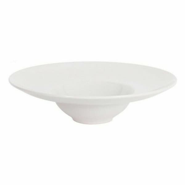 Pastatallrik La Mediterránea Bari Elfenben Stengods (6 antal) (25 x 6,6 cm)