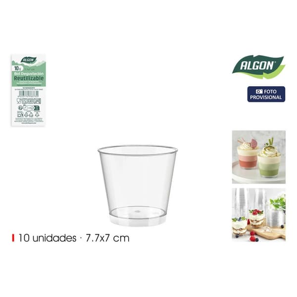 Snacksskål Algon 10 Delar (24 antal)