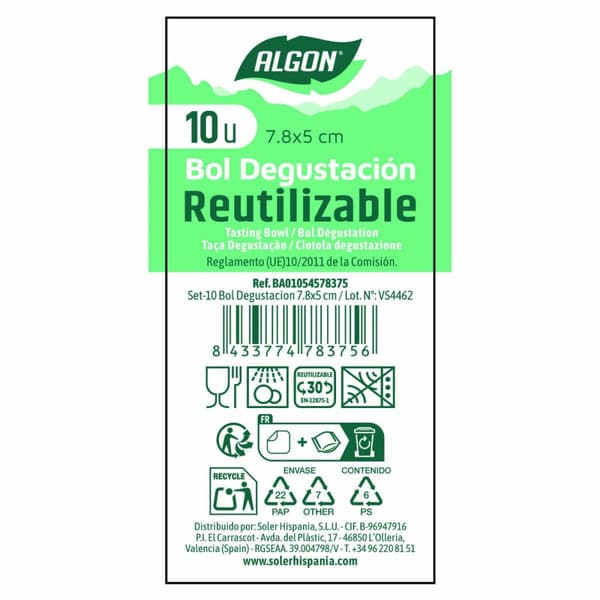 Snack Kulho Algon 10 Kappaletta (24 osaa)