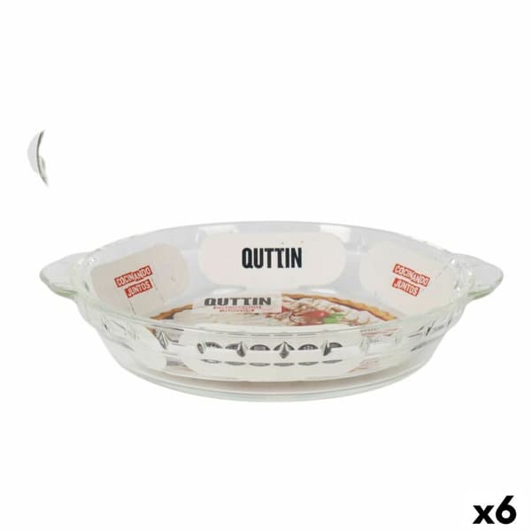 Serveringsfat Quttin Quttin Glass 23,9 x 20,4 x 4,4 cm (6 enheter)